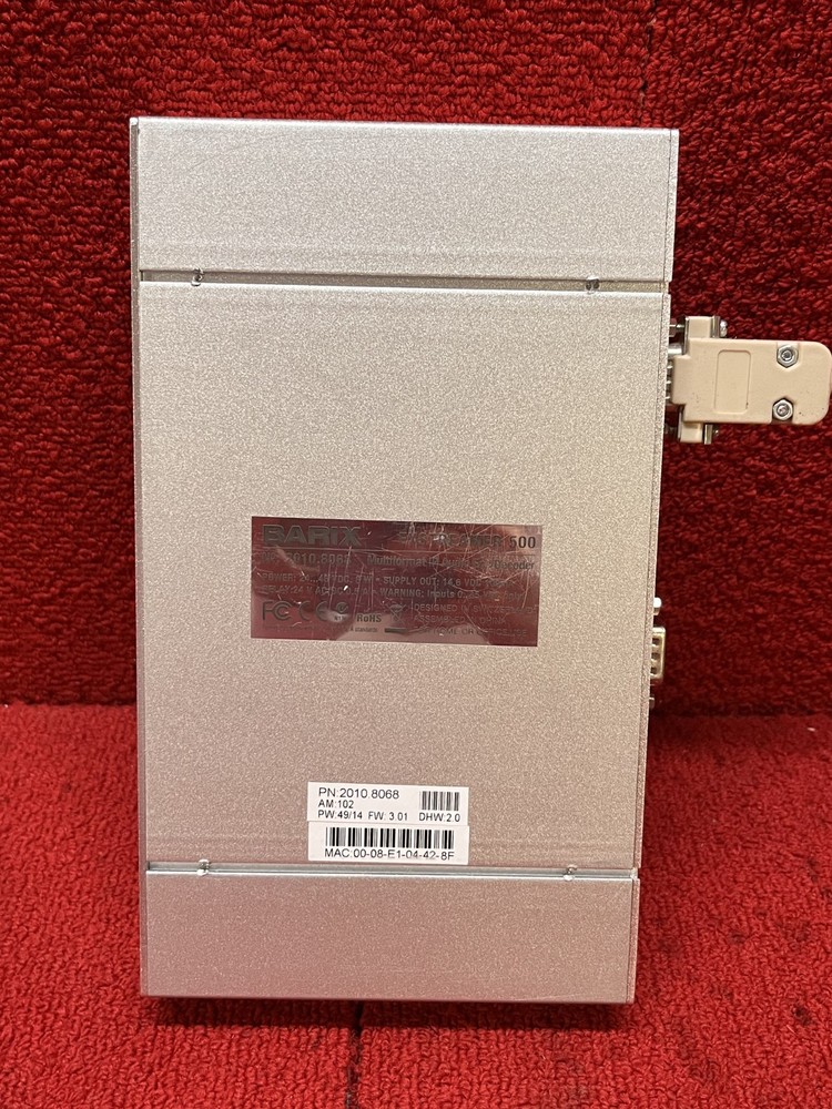 Used Barix Exstreamer 500 Multiformat Audio Network Encoder/Decoder Good Cond