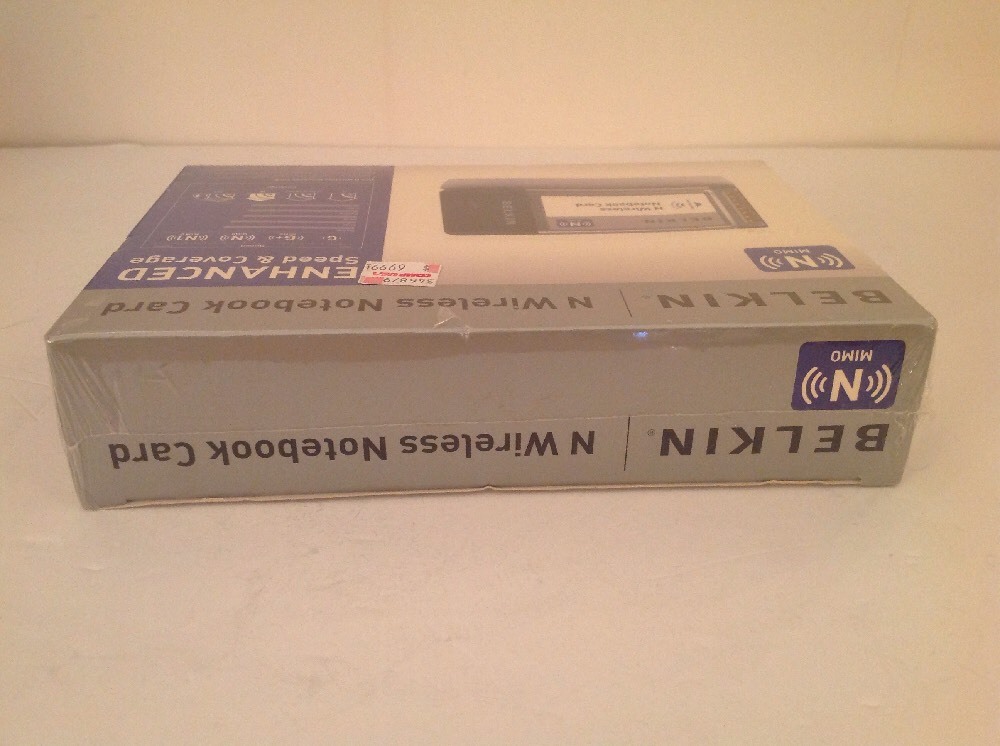 BELKIN N WIRELESS NOTEBOOK CARD MIMO ENHANCED SPEED AND COVERAGE