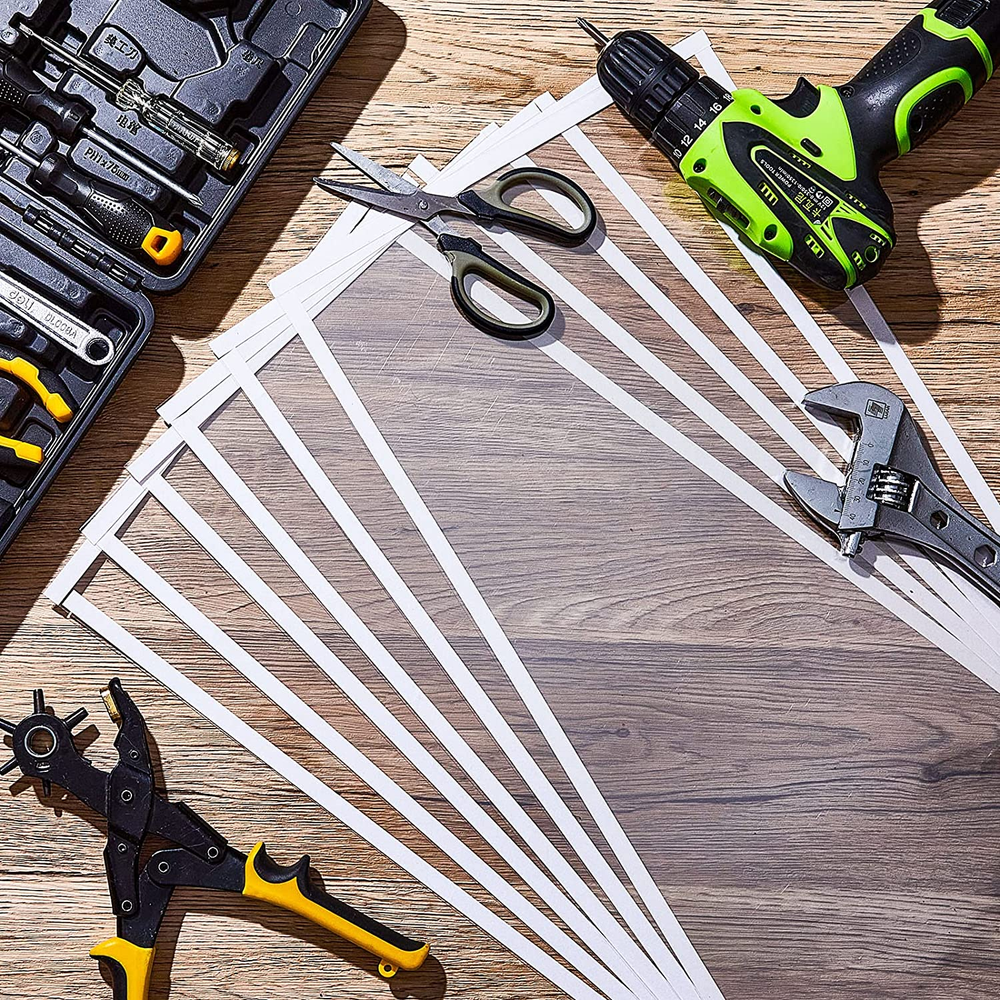 6 Pcs Sandblast Protector Blasting Lens Adhesive Polyester Visibility 22 X 10'