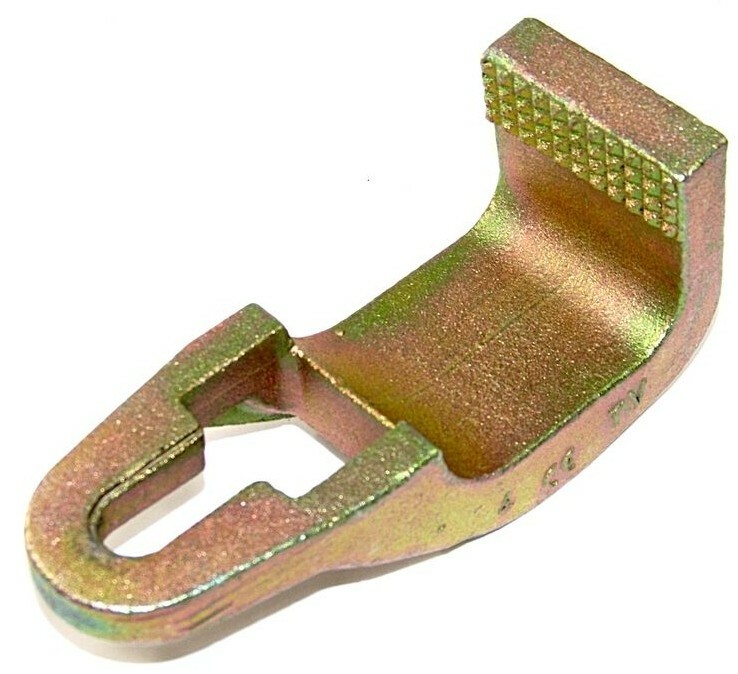 3 Ton Sill Hook Dent Puller Straight-Cut Tooth Gripping Pulling end Hook Clamp