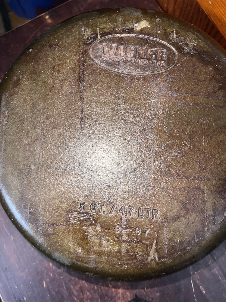 Wagner Cast Iron Dutch Oven 5 Qt. No Lid