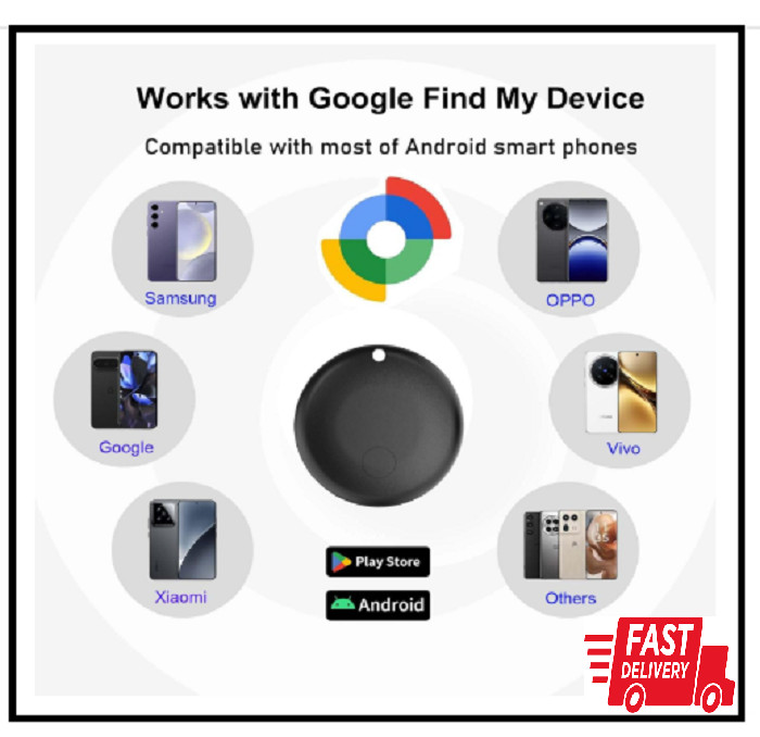 1 Pack Air Tag for Android,Google Certified Android Tracker Tags,Smart Tags for