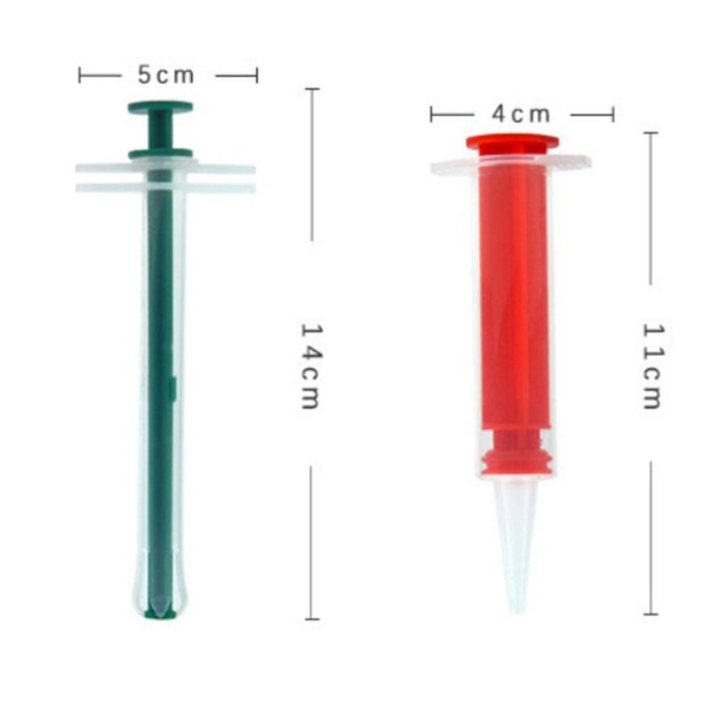 2 Pcs Pet Feeder Pusher Liquid Feeding Tool Set For Cat
