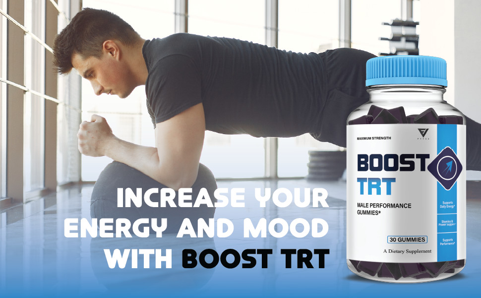 Boost TRT Gummies, Boost TRT Advanced Formula Support (1 Month Supply)