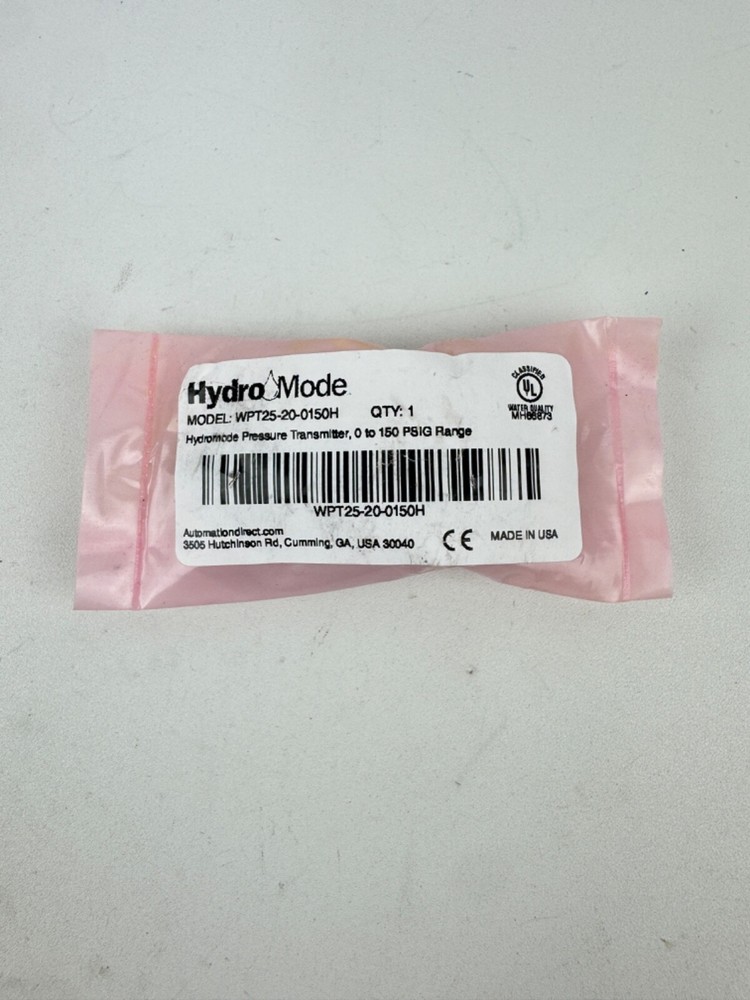 AutomationDirect HydroMode Pressure Transmitter WPT25-20-0150H
