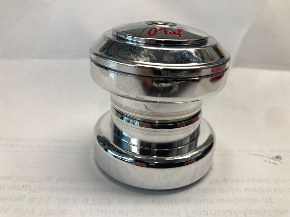Phil Wood 1-1/8" Headset Silver