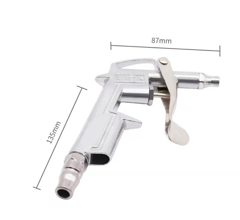 1/4" Air Compressor Compressed Nozzle Blow Gun Dust Spray Trigger Handle DG-10