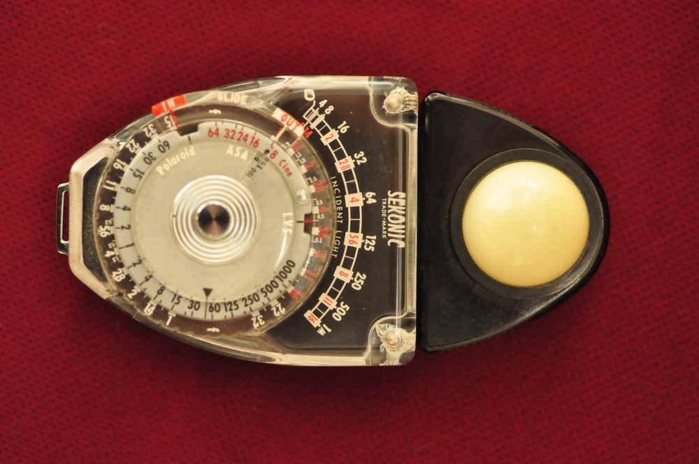 SEKONIC Studio Deluxe Model S Exposure Light Meter Nice Display Collector Piece
