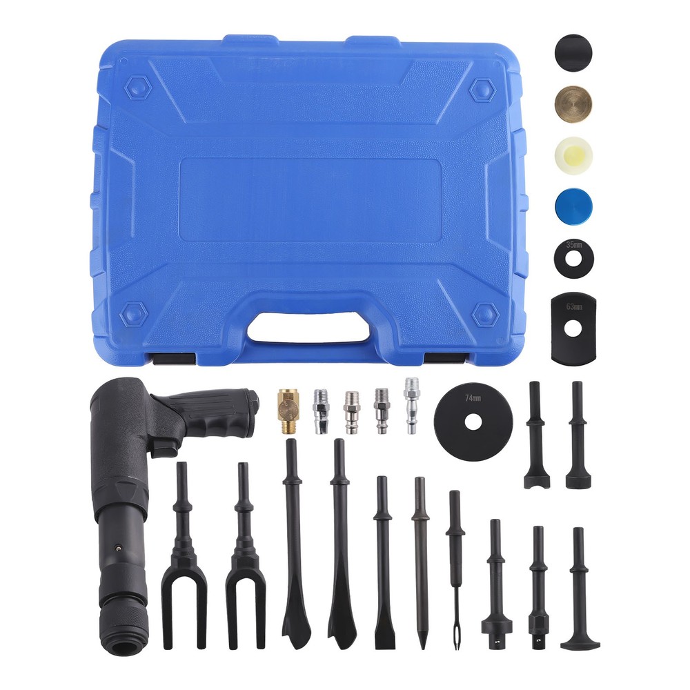 Air Hammer Kit Multi-functional Pneumatic Hammer Chisel Tool Plus Set New
