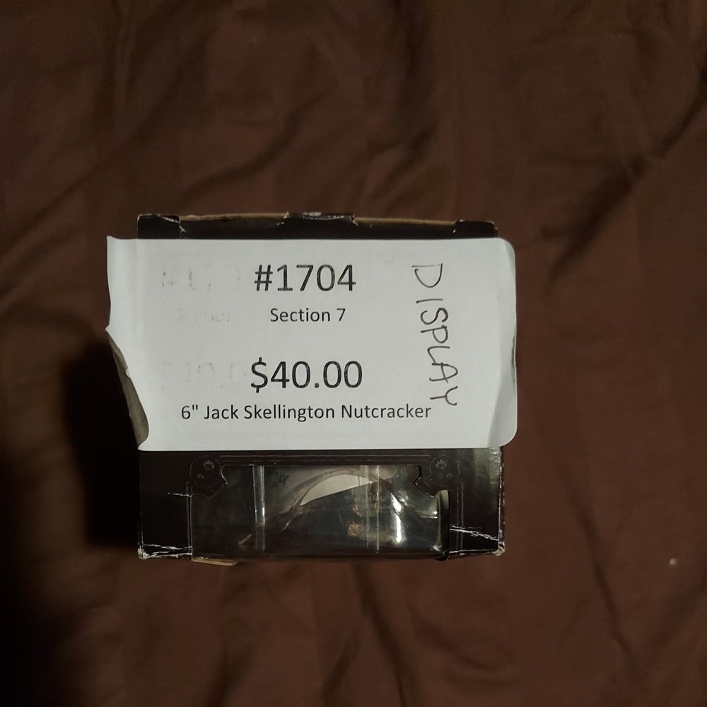 Nightmare Before Christmas Jack Skellington 6" Nutcracker