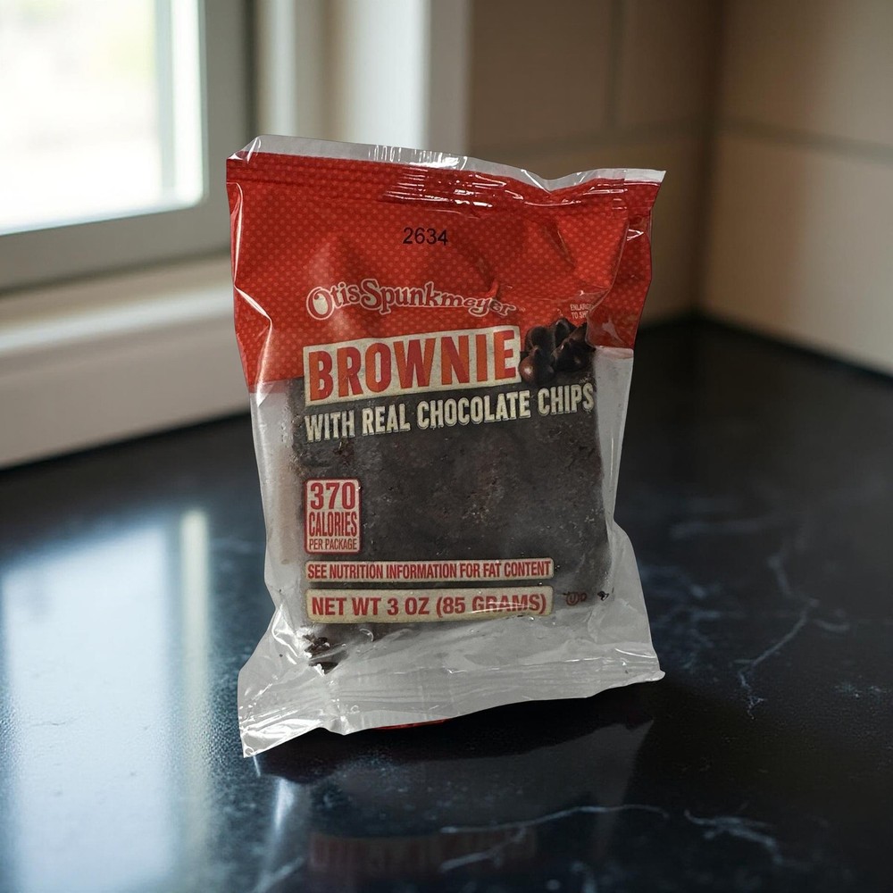 Otis Spunkmeyer Individually Wrapped Brownie Value Pack, 12 Count