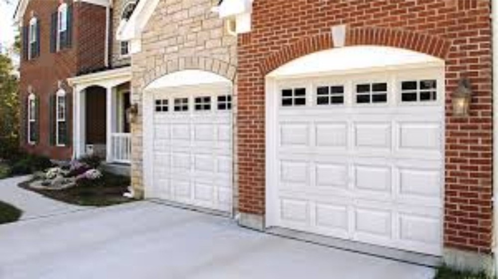 HOLMES Brand Garage Doors Colonial 509 Window Inserts/Short Panel SANDTONE