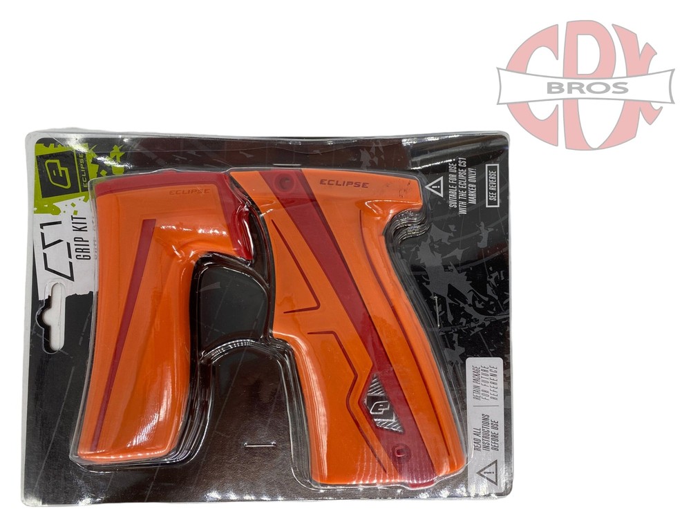 New Orange/Red Planet Eclipse Cs1/Cs1.5 Paintball Grip Kit