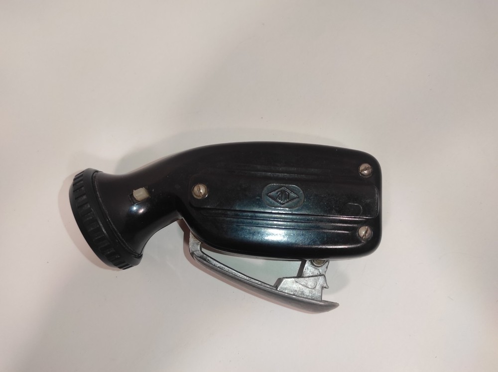 Soviet electrodynamic flashlight called "Zhuchok." "B-44."