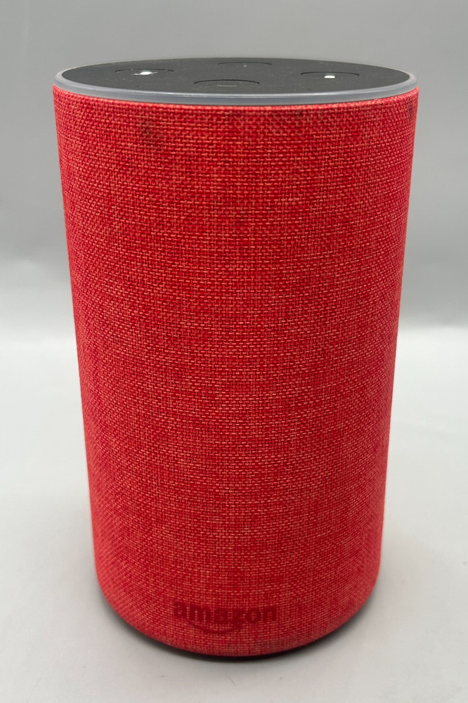 Amazon Echo (2nd Generation) Smart Speaker Alexa - Red