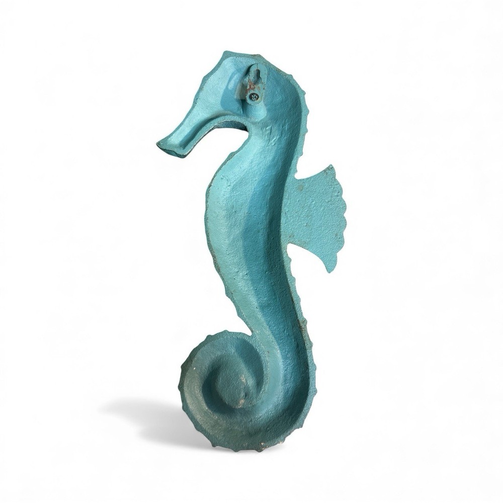Seahorse Cast Iron Wall Hanging