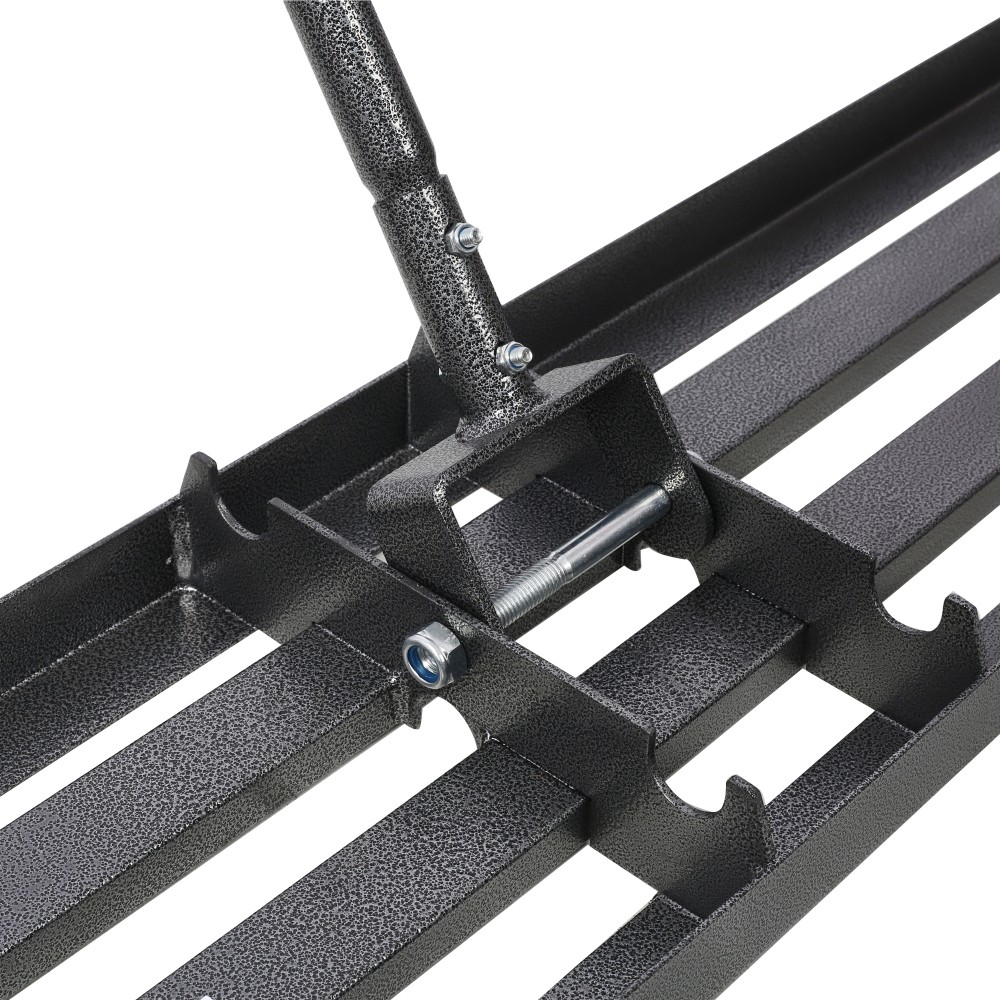 Lawn Leveling Rake Tool, 48in Soil Leveler, Adjustable 7ft Handle w/Grip