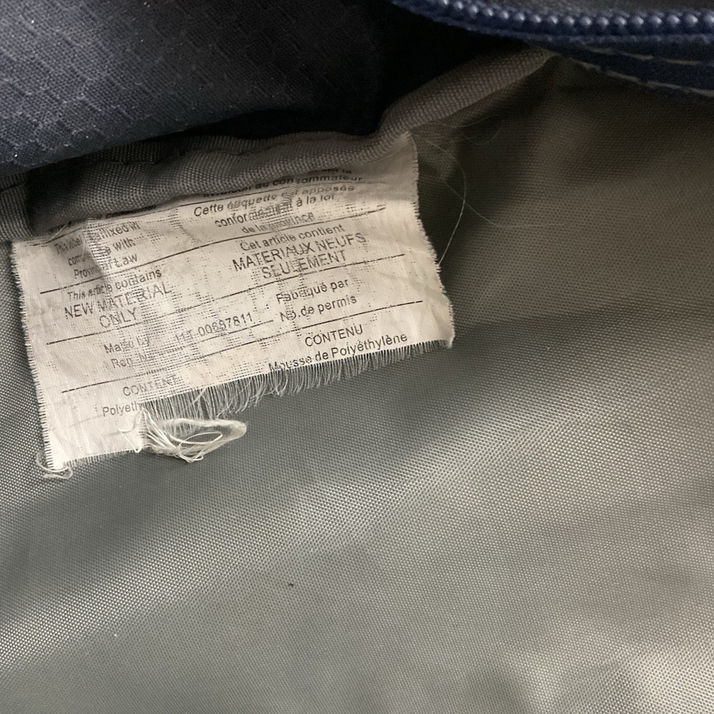 High Sierra Fatboy Daypack Backpack Blue Gray Adjustable