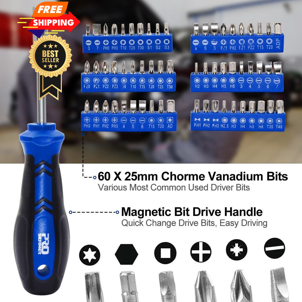 Prostormer 240-Piece Mechanics Tool Set, General Assorted
