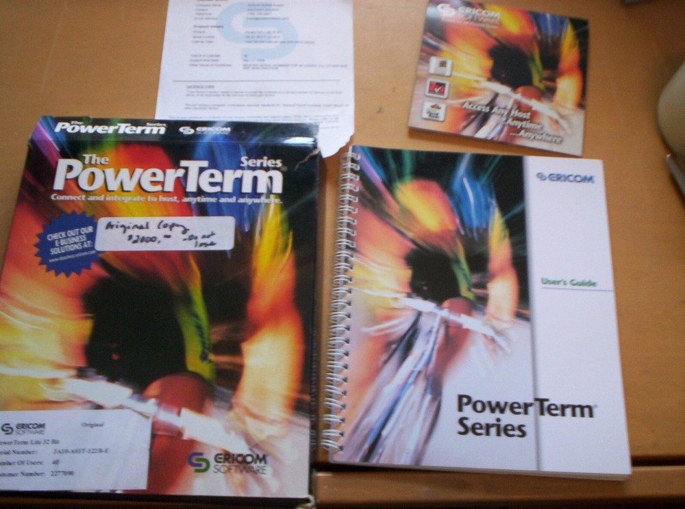 ERICOM POWERTERM LITE 32 BIT with 40 Licenses USED