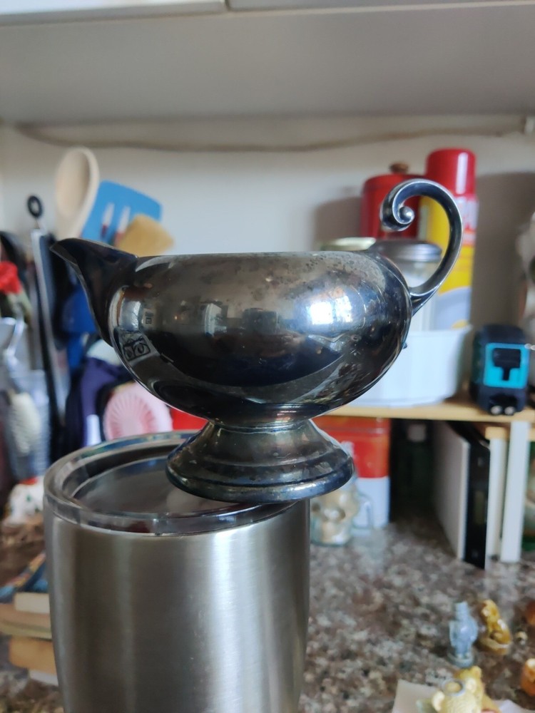 Vintage Epca Bristol Silver Creamer  #39