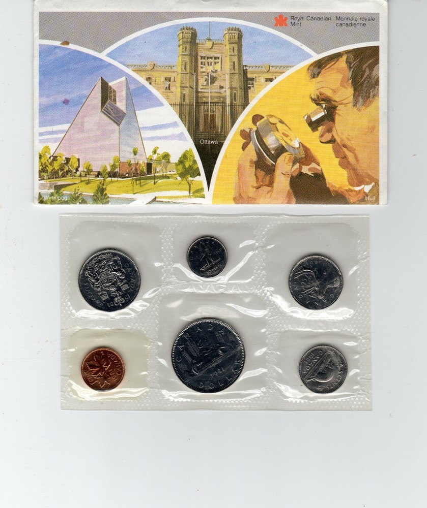 1981 Canadian uncirculated set