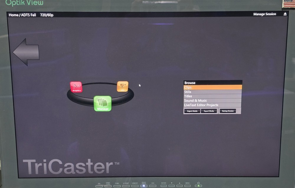 Newtek Tricaster XD455 TCXD455 Live Video Production System with Control Surface
