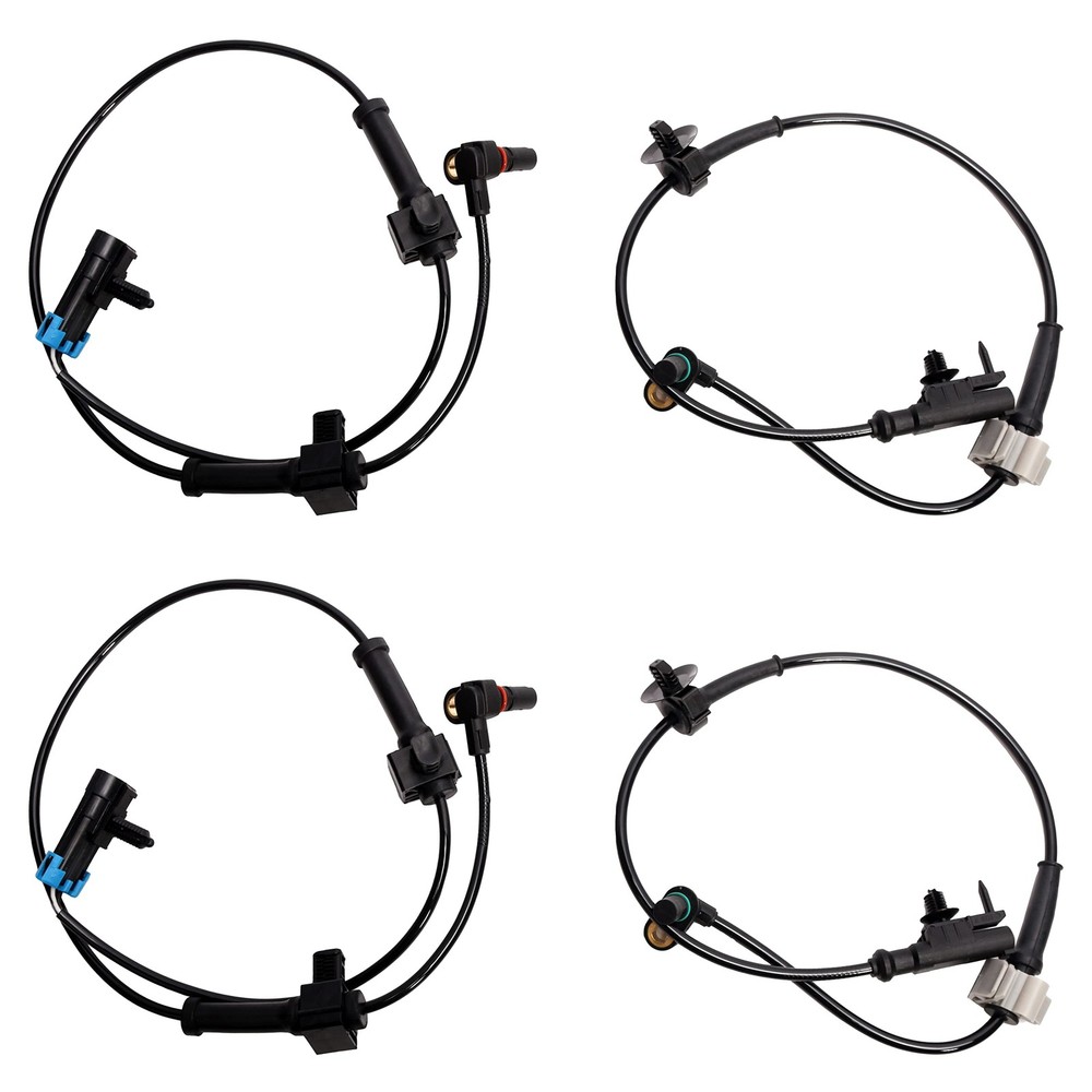 2 Pair for Chevy Silverado Front and Rear Left & Right ABS Wheel Speed Sensor✨