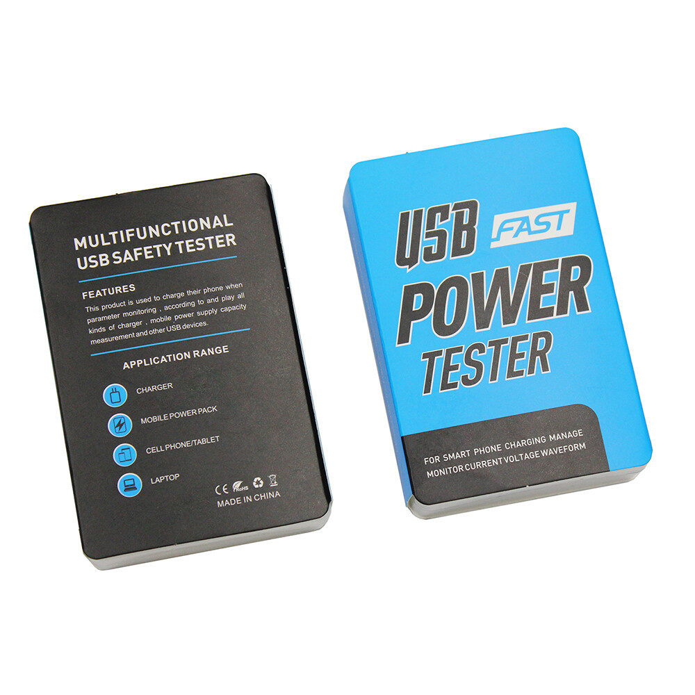 USB Type-C Digital Voltmeter Current Power Meter Multimeter DC 3.6-32V 0.1-8A