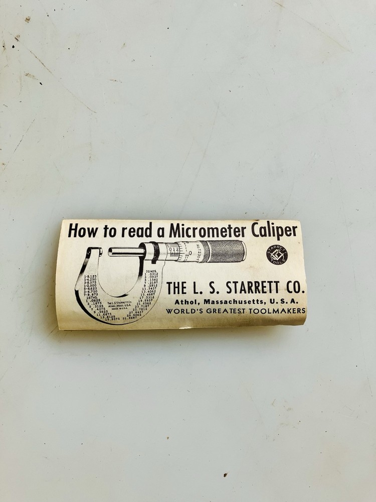 Starrett Inside Micrometer 701A