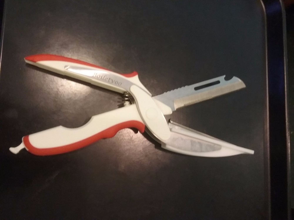Kitchen Cutter Knife Scissor 7 in 1 Multi Tool