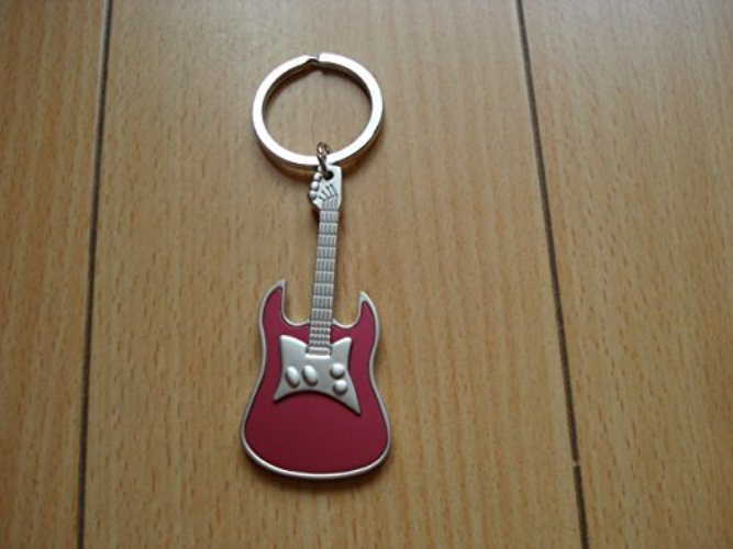 Keychain Metal Guitar (one piece)