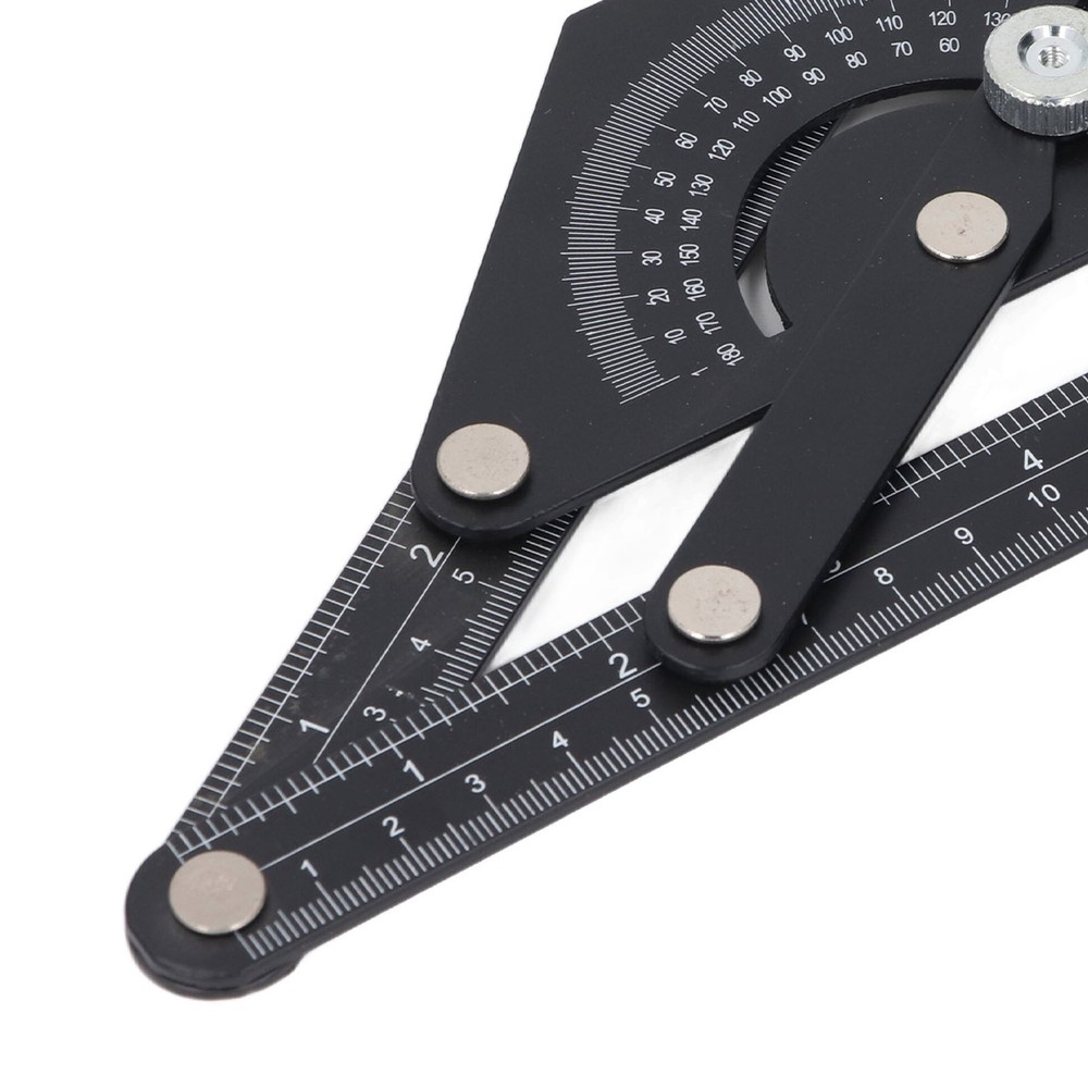 Universal Bevel Protractor Aluminum Angle Finder For Woodworking