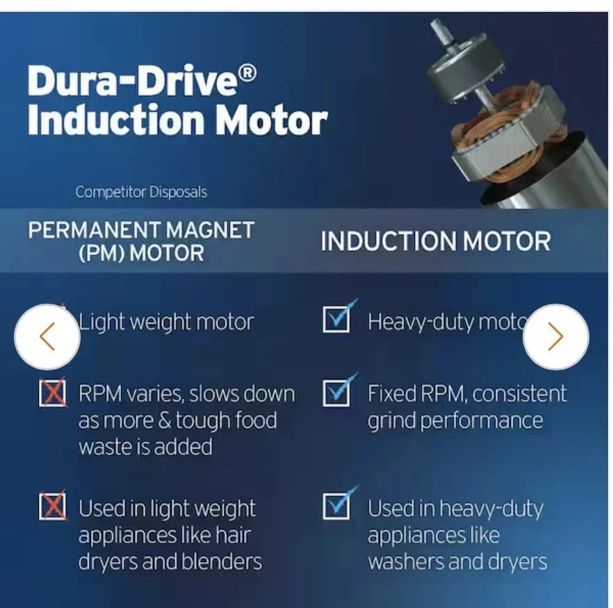 InSinkErator Badger 500 1/2 HP Continuous Feed Garbage Disposal