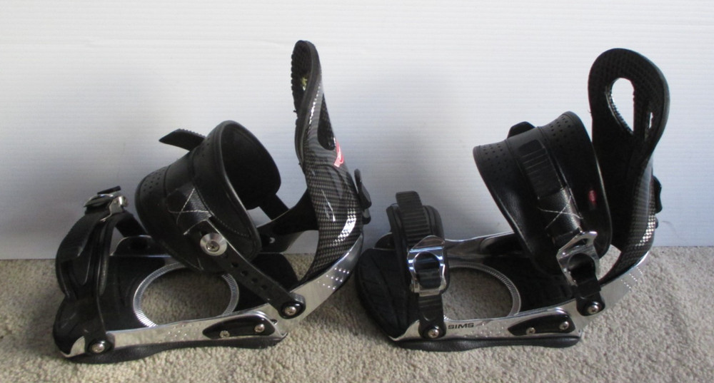 Sims Link Carbon Snowboard Bindings