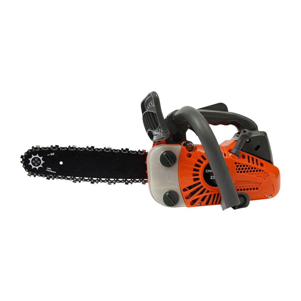 2-Stroke Top Handle Gasoline Engine Chainsaw 1.22hp 25.4cc Manual Start Machine