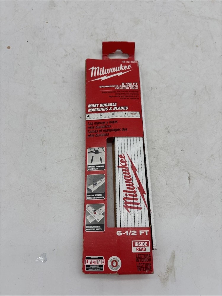 Milwaukee 48-22-3802 Engineer's Composite Folding Rule