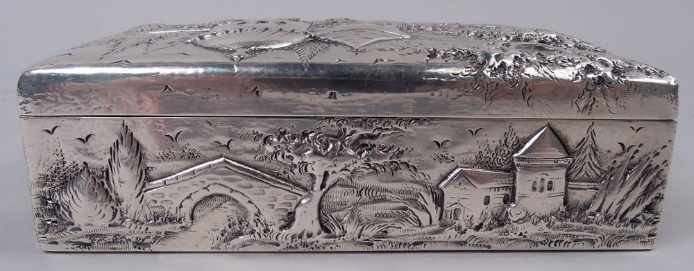 Kirk Box 3811 Antique Architecture Baltimore American Sterling Silver 1925/32