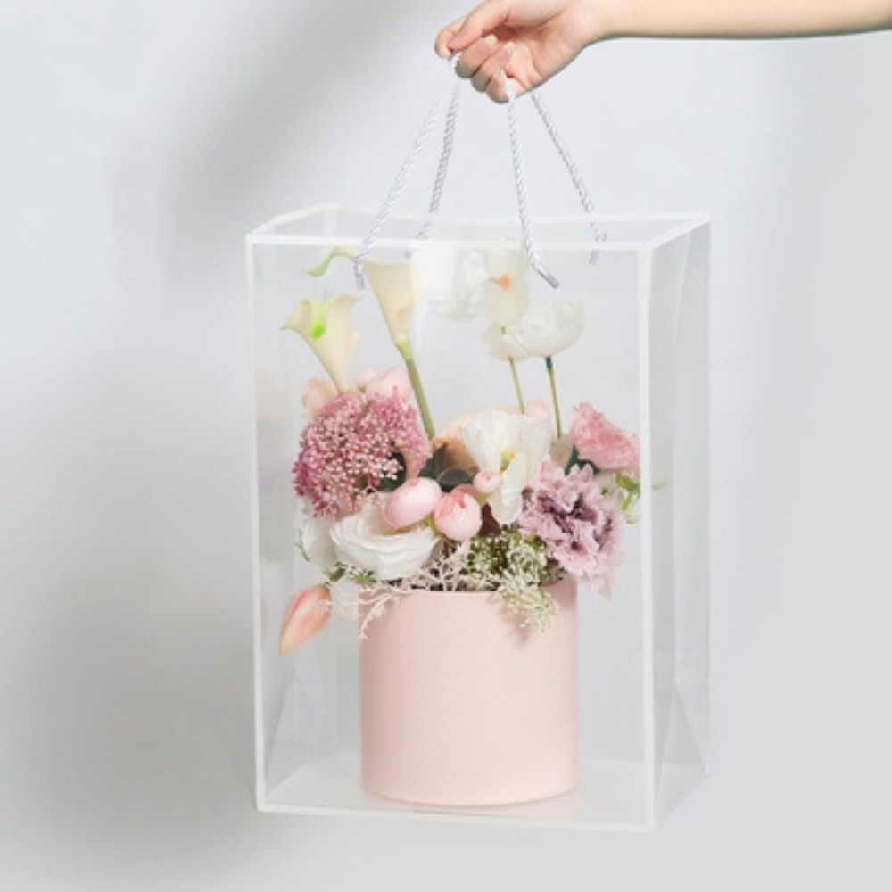 Pack of 5, Transparent Gift Bags