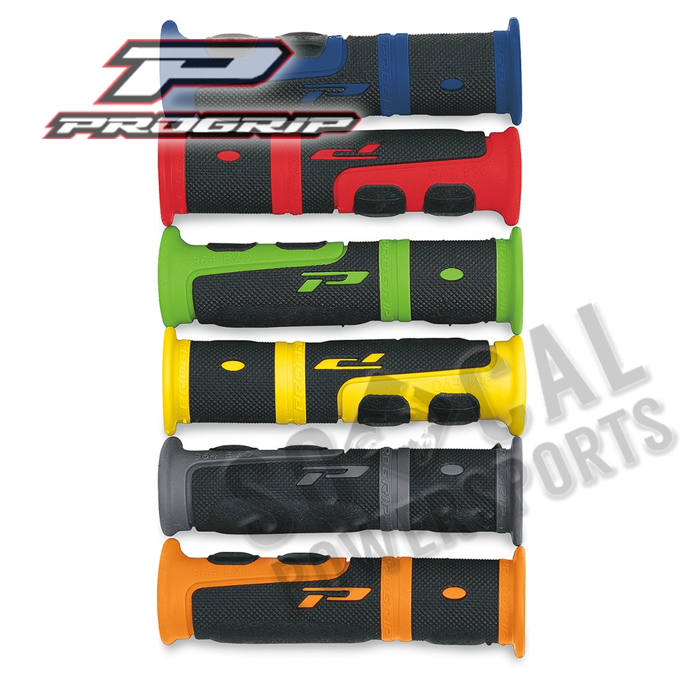 964EVORDBK Pro Grip 964 ATV Grips - Thumb Throttle (RED)