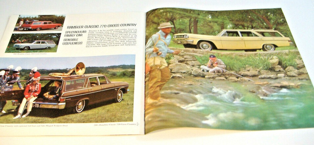 1965 RAMBLER CLASSIC ~ AUTOMOBILE BROCHURE