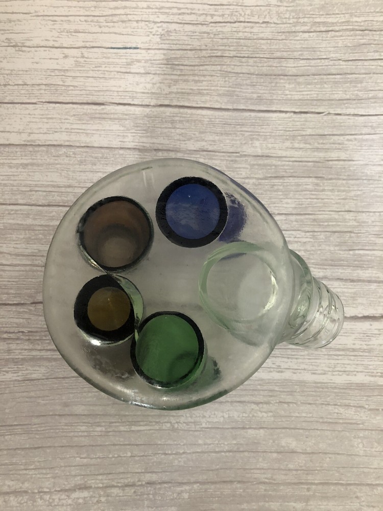 Flower Holder Vase Home Made From Bottles