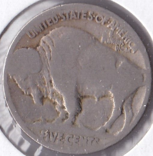 1924 Buffalo Nickel Acid Dated L9
