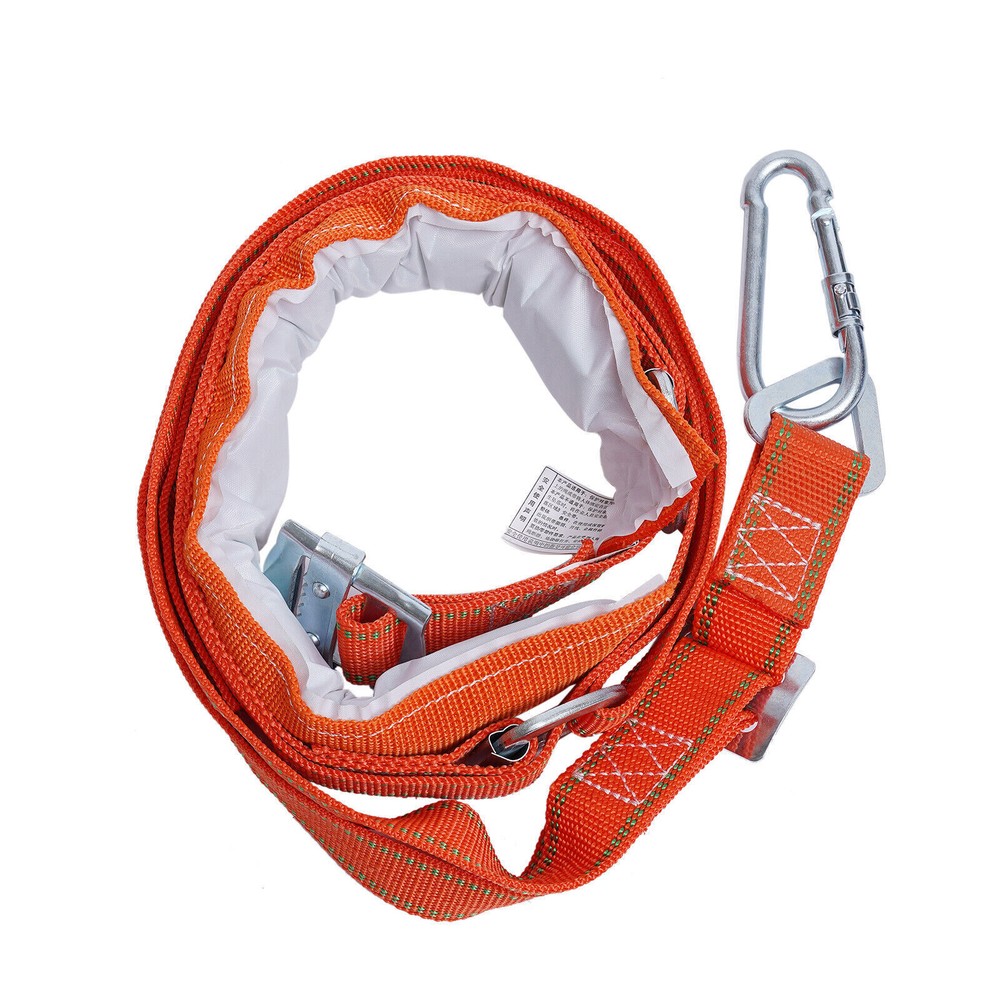 2 Gears Tree Climbing Spike Kit Single Protective Belt Strap Rope Adjustable