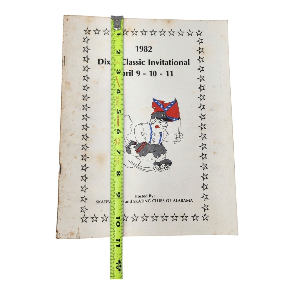 1970 Sunland Invitational Roller Skating Roller Rink Miami Florida Program