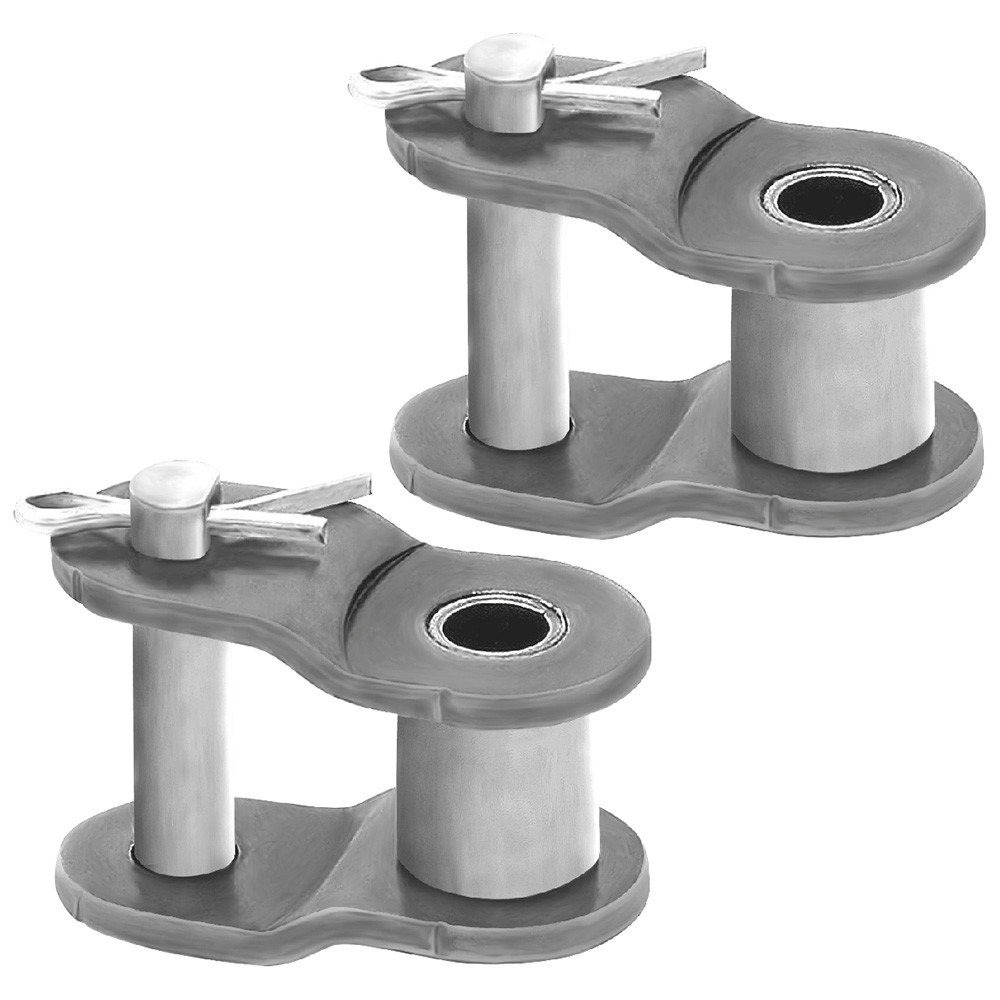 16B Offset Half Link for Roller Chain Single Strand (Qty 2)