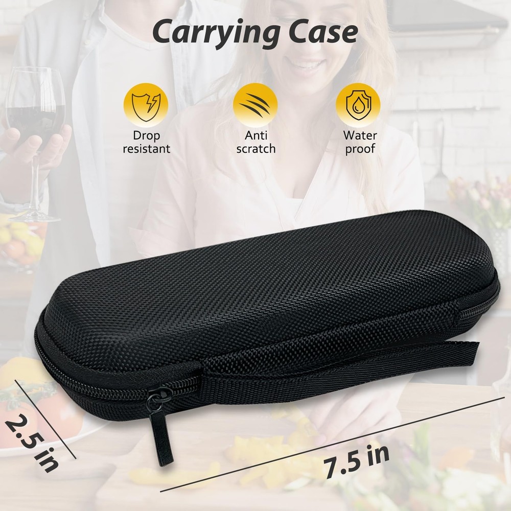 Durable Hard Travel Case for Work Sharp Guided Field Sharpener - Black