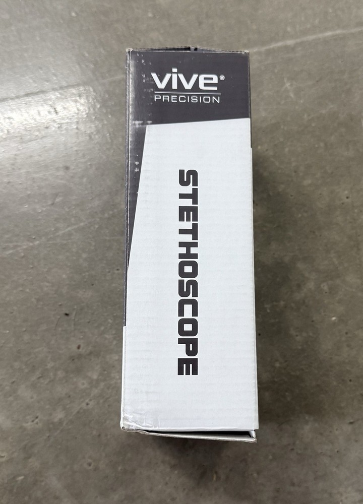 Vive Precision Stethoscope - Black DMD101BLK. NEW