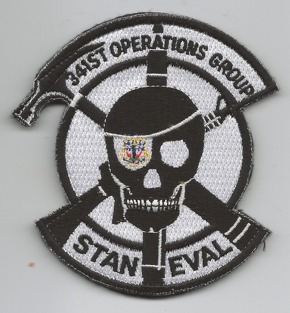 341st OPS GROUP "STAN EVAL" #3 patch