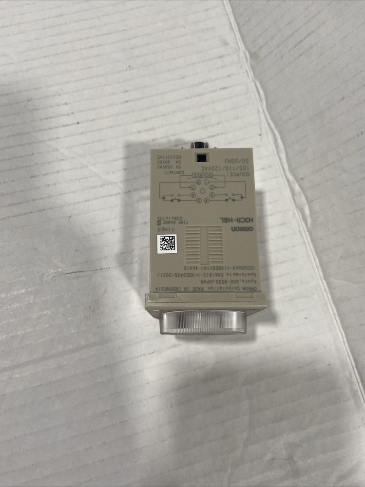 Omron H3CR-H8L 100-120 VAC, Relay Time Range Second